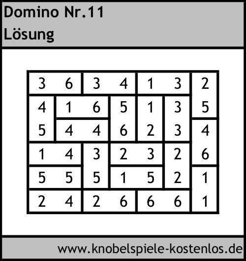 Lösung Domino