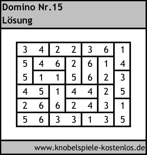 Lösung Domino