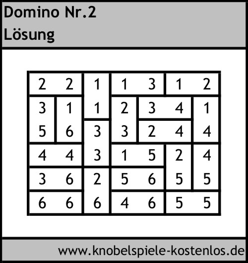 Lösung Domino