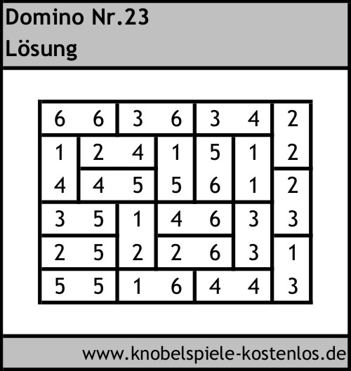 Lösung Domino