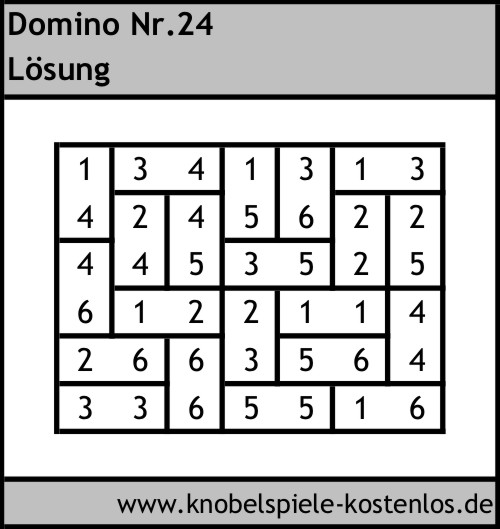 Lösung Domino