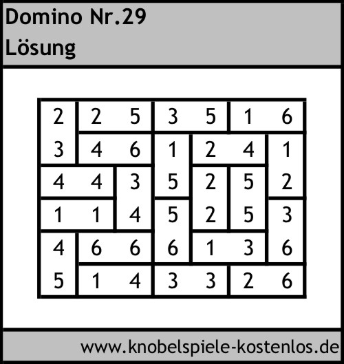 Lösung Domino