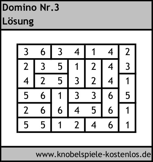 Lösung Domino