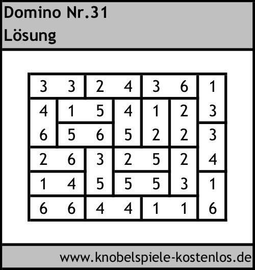 Lösung Domino