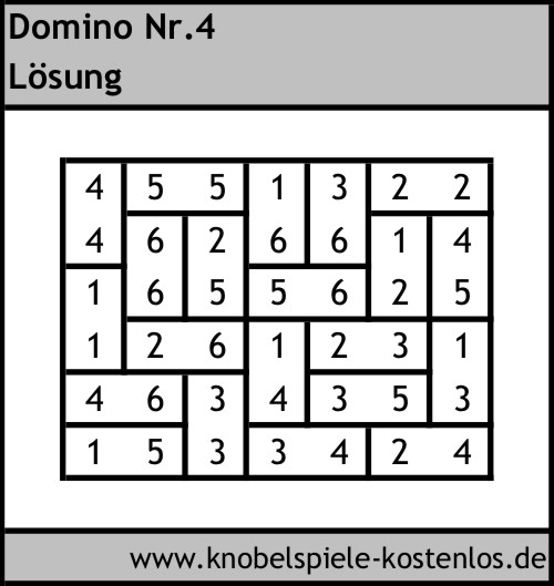Lösung Domino