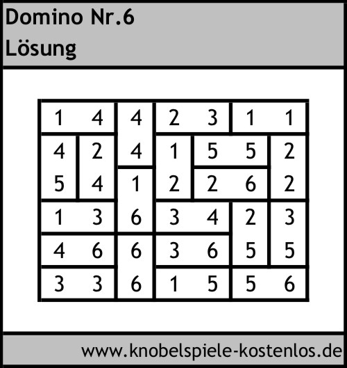Lösung Domino