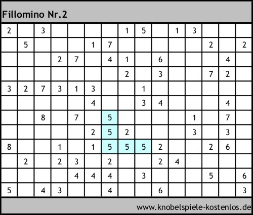 Fillomino kostenlos