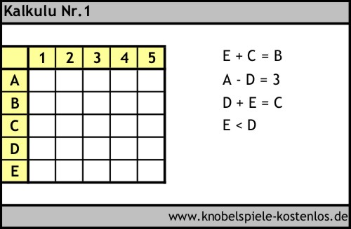 Kalkulu kostenlos