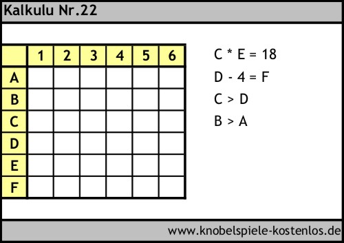 Kalkulu kostenlos