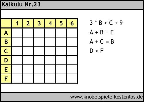 Kalkulu kostenlos