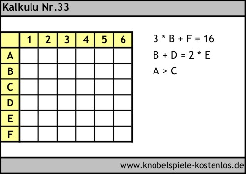 Kalkulu kostenlos