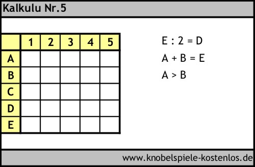 Kalkulu kostenlos