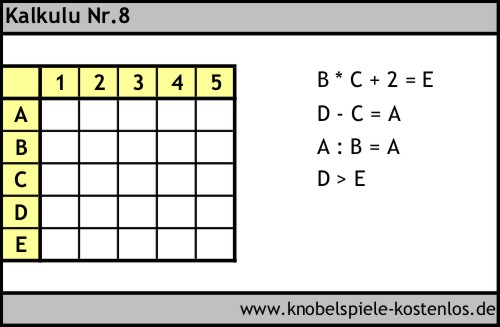 Kalkulu kostenlos