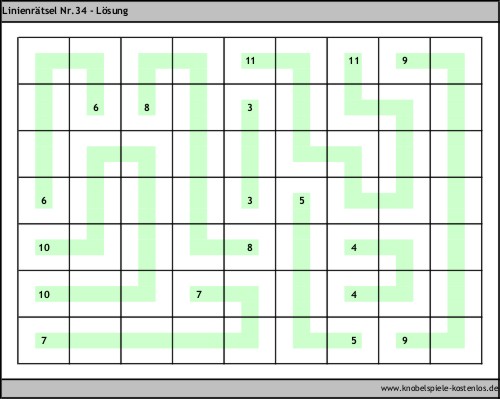 Lösung Knobelspiel Kalkulu