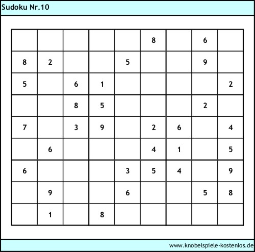 Sudoku kostenlos
