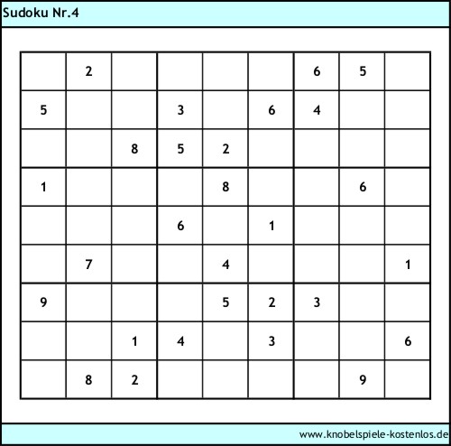 Sudoku kostenlos