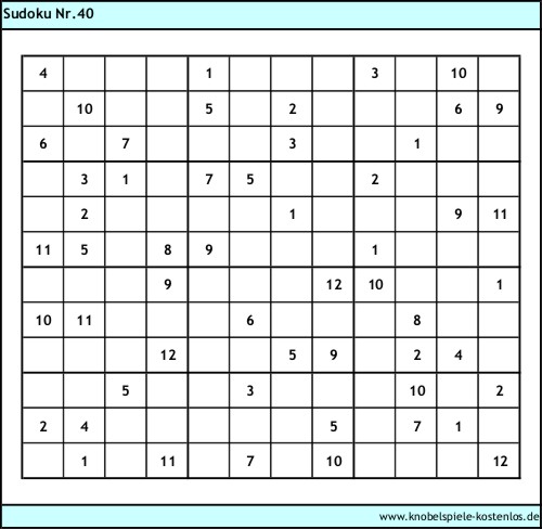 Sudoku kostenlos